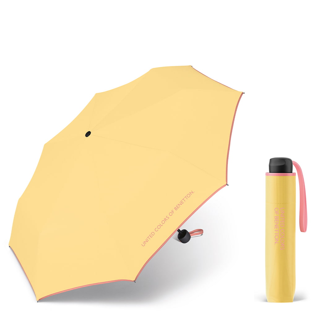 Regenschirm Taschenschirm Mini Schirm UNITED COLORS OF BENETTON 
